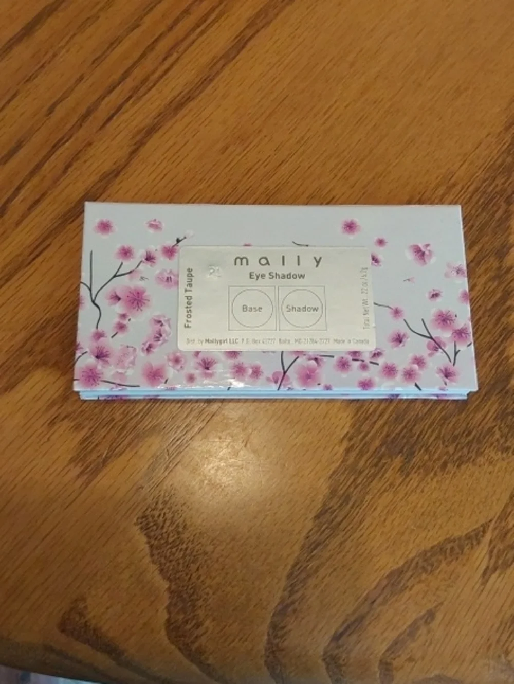 Mally Beauty Floral Pink and White Eyeshadow Pallette